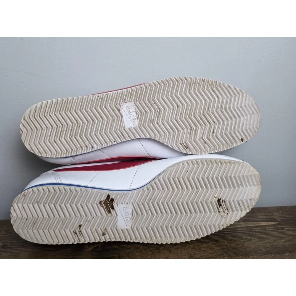 Nike Cortez Forrest Gump Men's‎ Shoes Size 11 White Red Sneakers 749571-154